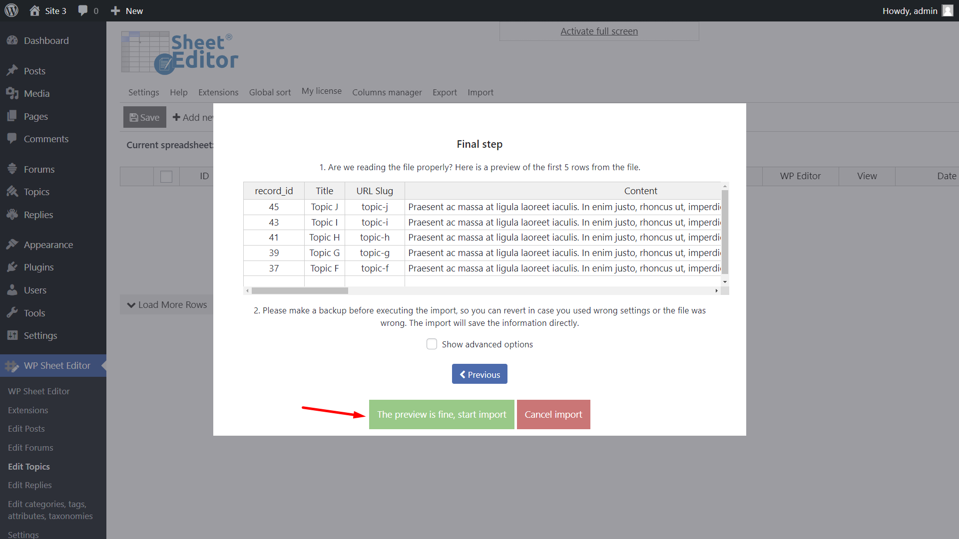 bbpress migrate forums