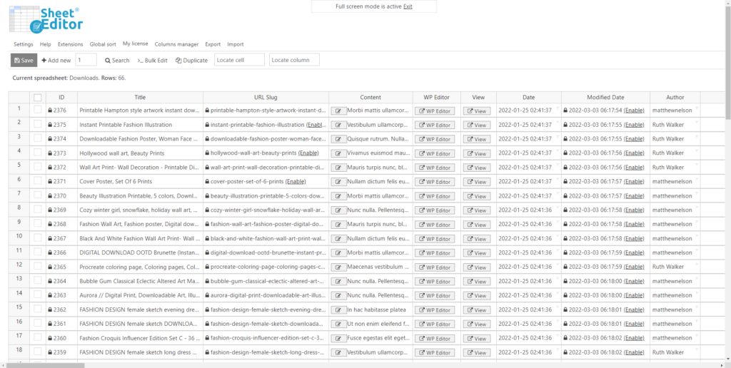 Easy Digital Downloads – How to Export, Import EDD Products
