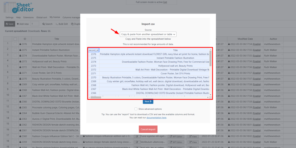 Easy Digital Downloads – How to Export, Import EDD Products