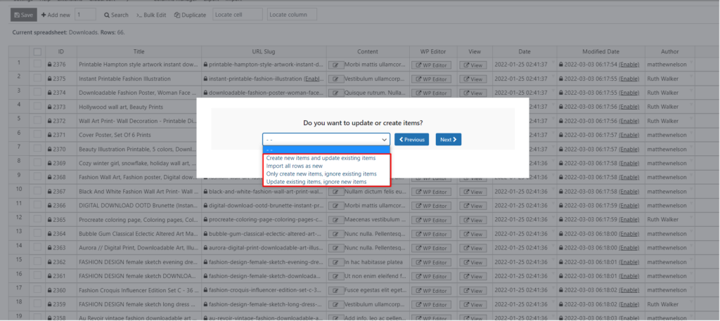 Easy Digital Downloads – How to Export, Import EDD Products