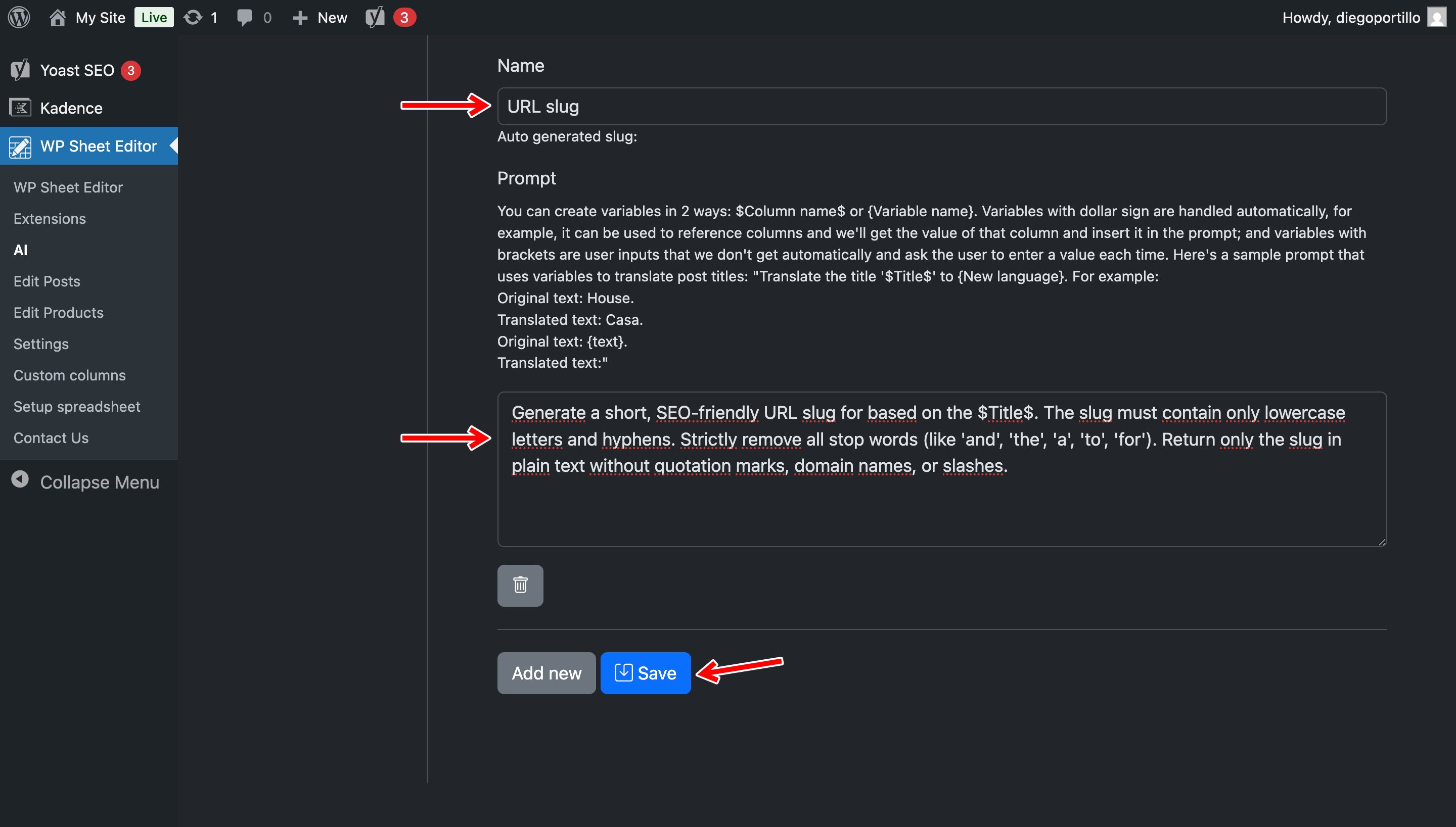 generate-seo-friendly-slugs-wordpress-posts-ai