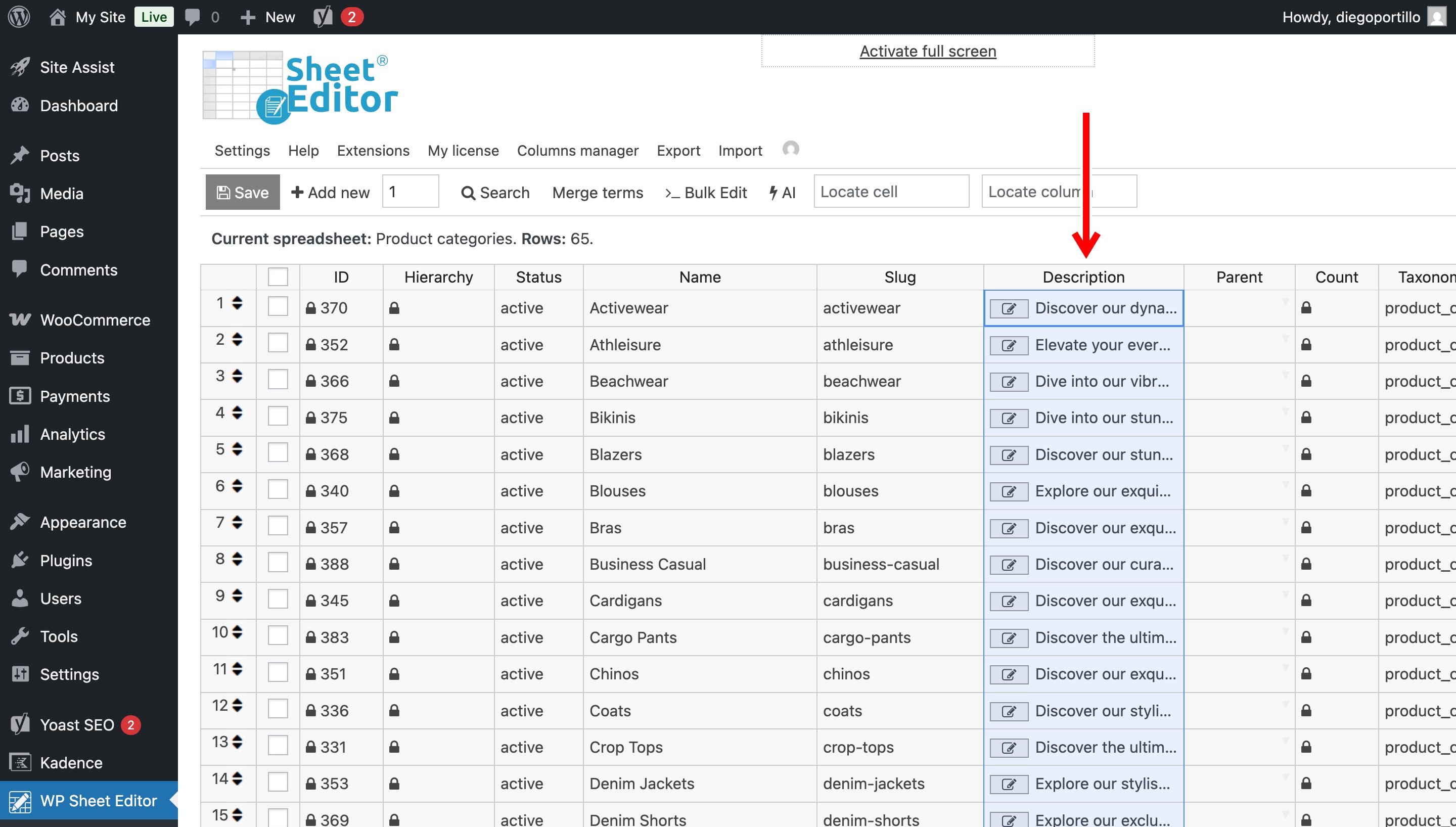 generate woocommerce category descriptions with ai