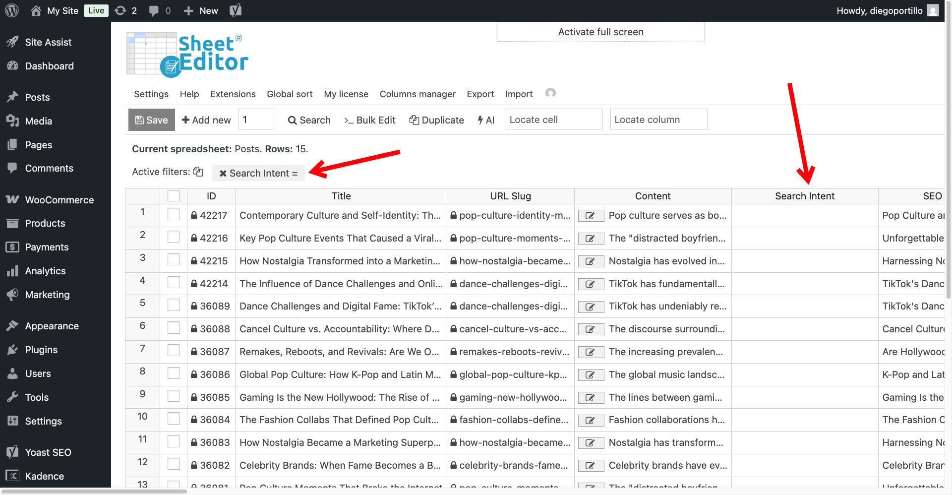 find-cannibalization-issues-wordpress-posts-ai