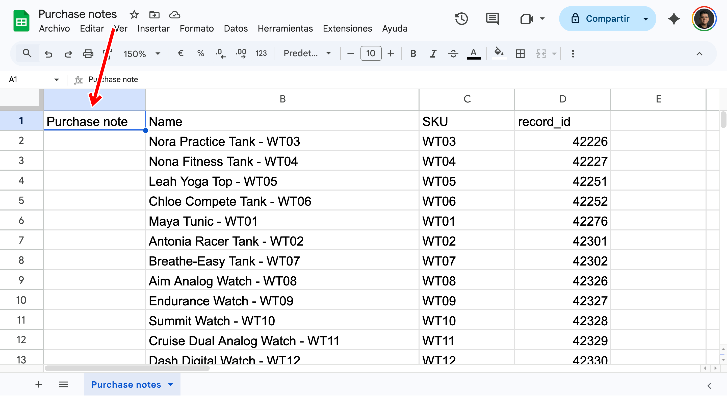 woocommerce-import-purchase-notes-google-sheets