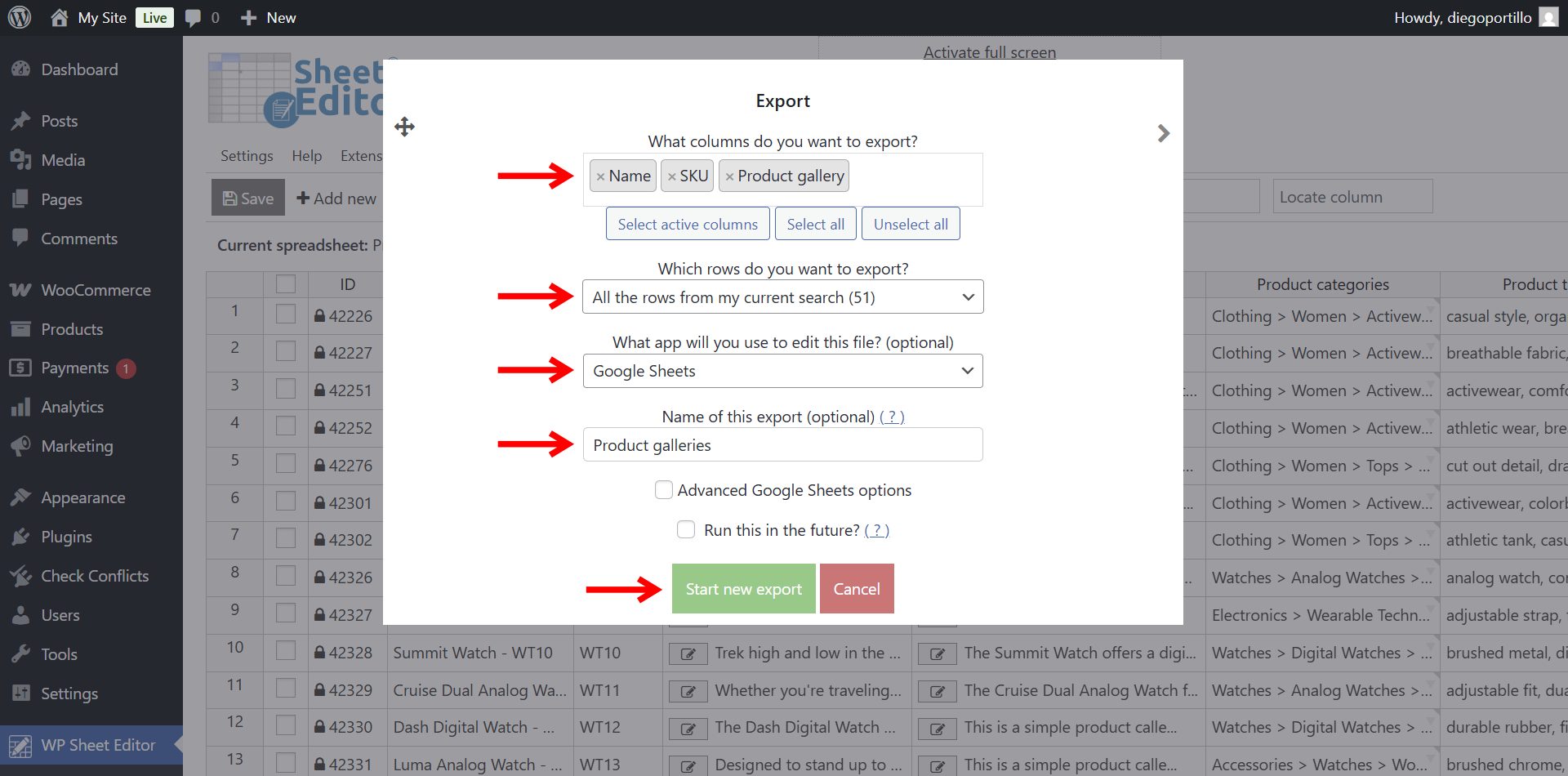 import-woocommerce-product-galleries-google-sheets