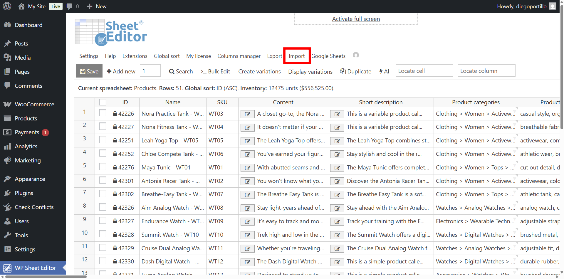 import-woocommerce-product-galleries-google-sheets