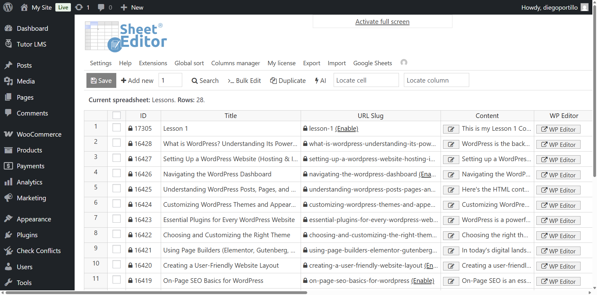 manage-tutor-lms-content-google-sheets