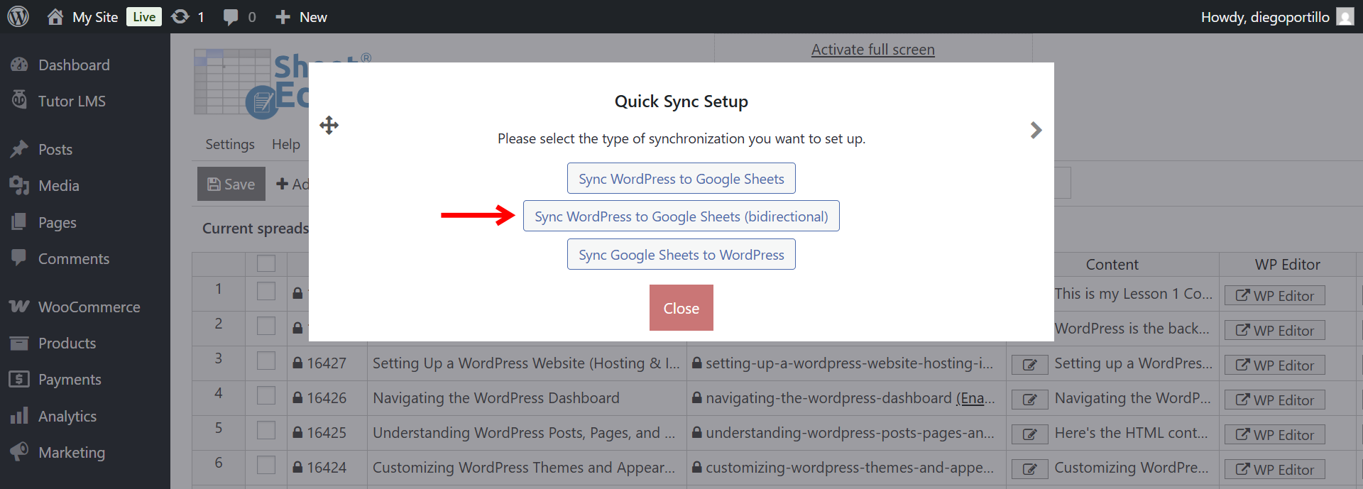 manage-tutor-lms-content-google-sheets