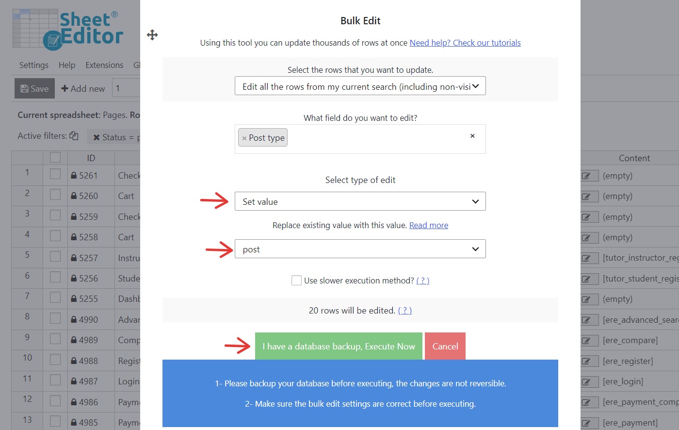 convert WordPress pages into posts in bulk