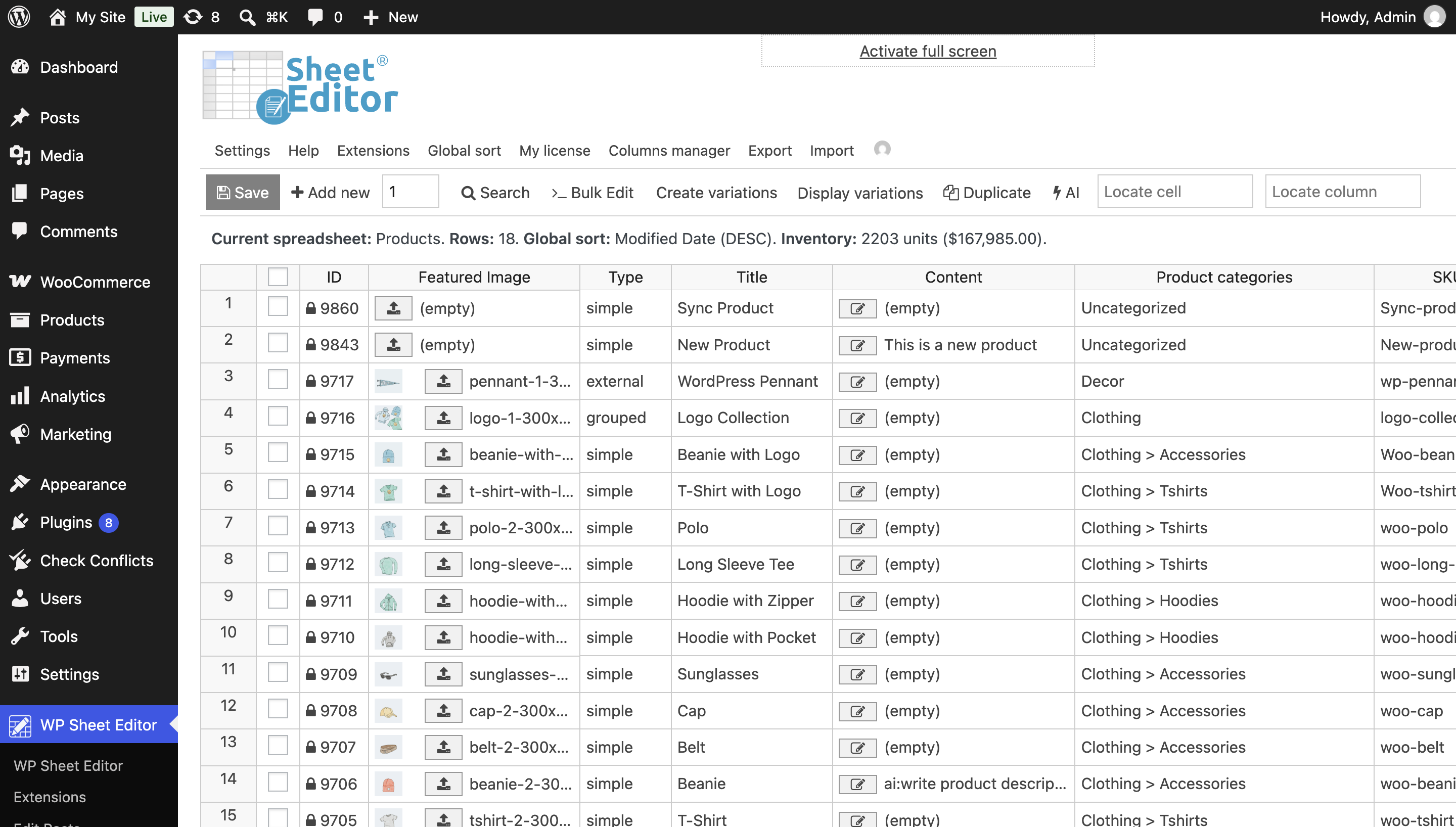 how-to-edit-woocommerce-stock-in-a-spreadsheet