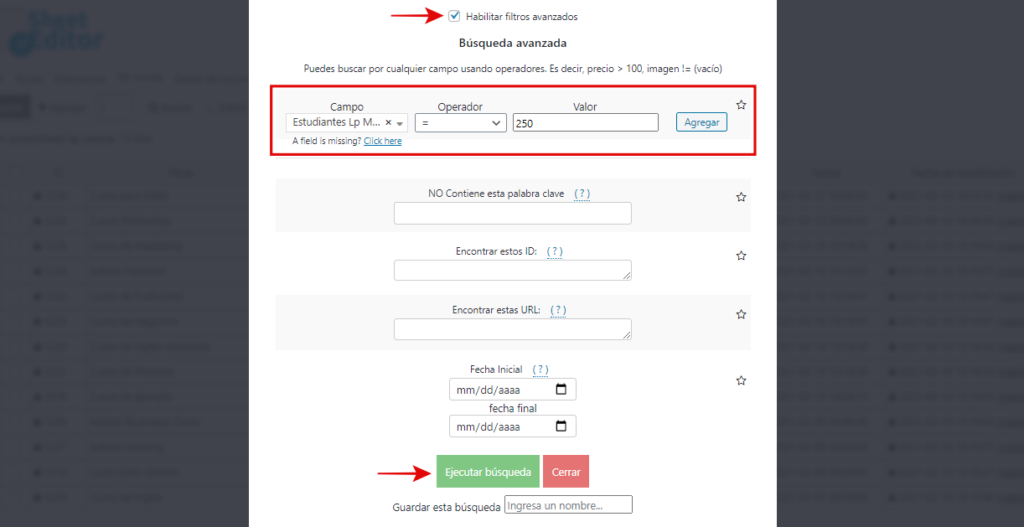 LearnPress editar número máximo de estudiantes